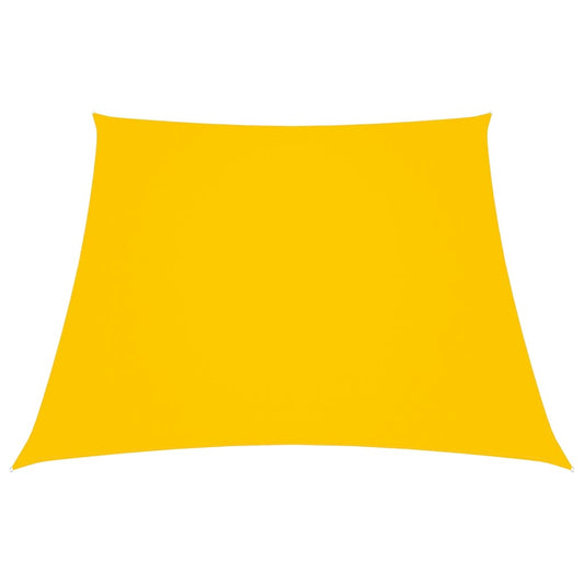 Parasole a Vela in Tela Oxford a Trapezio 2/4x3 m Giallo - homemem39