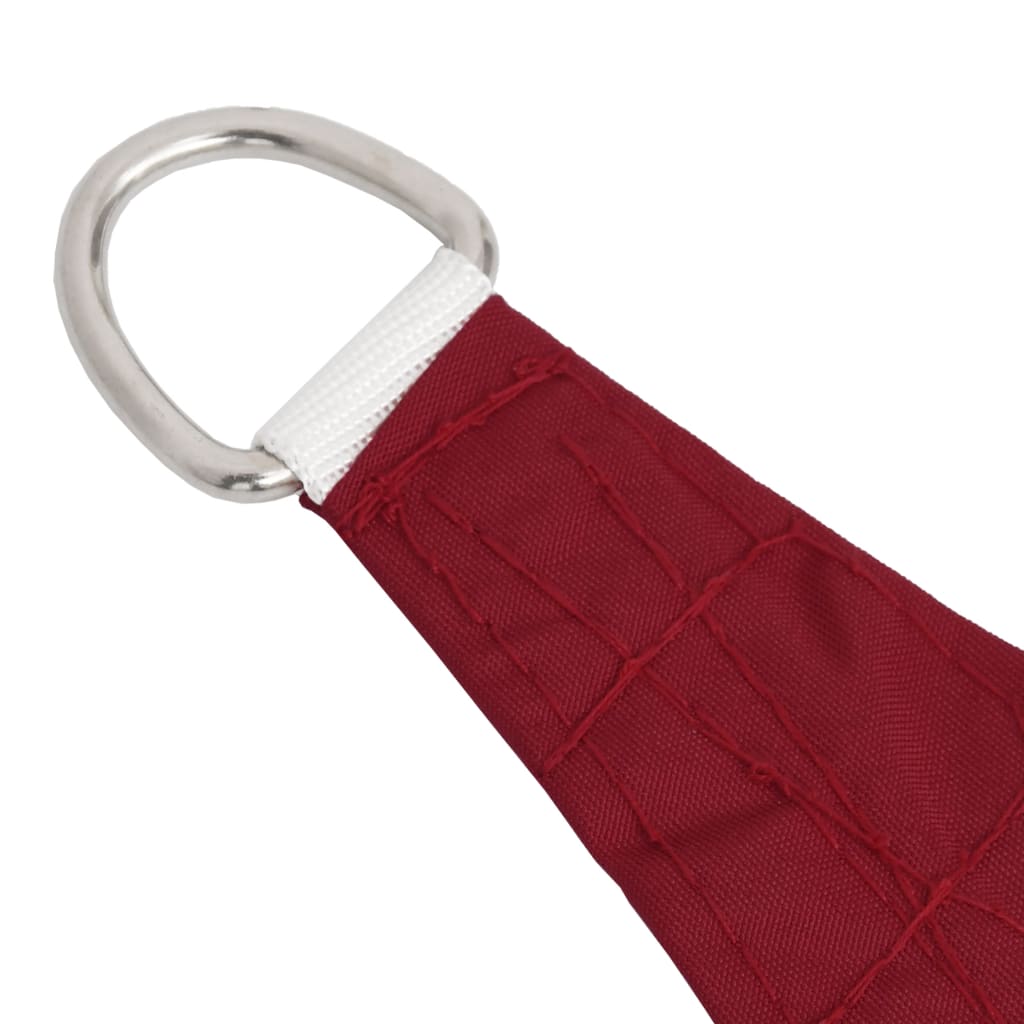 Parasole a Vela in Tela Oxford a Trapezio 2/4x3 m Rosso - homemem39