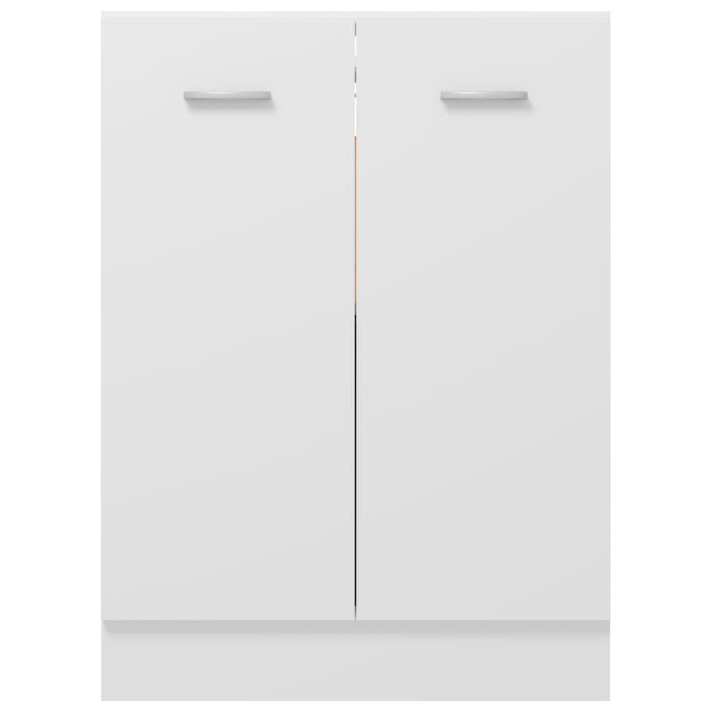 Armadio Inferiore Bianco 60x46x81,5 cm in Legno Multistrato - homemem39