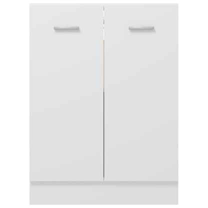 Armadio Inferiore Bianco 60x46x81,5 cm in Legno Multistrato - homemem39