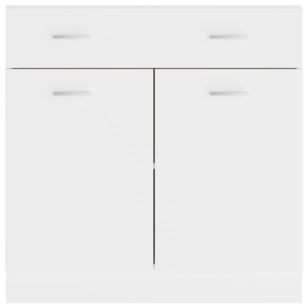 Mobile Inferiore Cassetto Bianco 80x46x81,5cm Legno Multistrato - homemem39