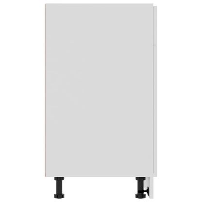 Mobile Inferiore Cassetto Bianco 80x46x81,5cm Legno Multistrato - homemem39