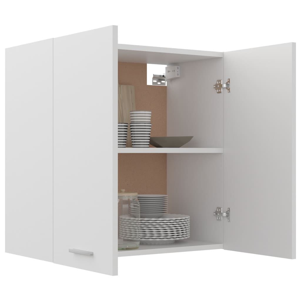 Armadio Sospeso Bianco 60x31x60 cm in Truciolato - homemem39