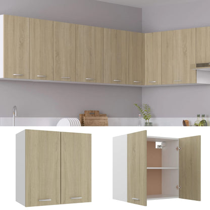 Mobile Pensile Rovere Sonoma 60x31x60 cm Legno Multistrato - homemem39