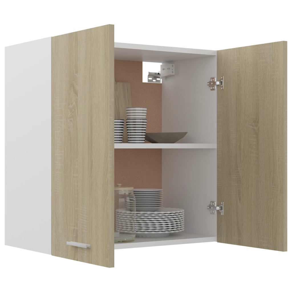 Mobile Pensile Rovere Sonoma 60x31x60 cm Legno Multistrato - homemem39