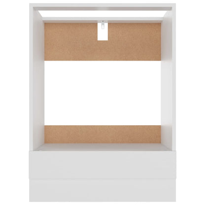 Armadio per Forno Bianco 60x46x81,5 cm in Legno Multistrato - homemem39