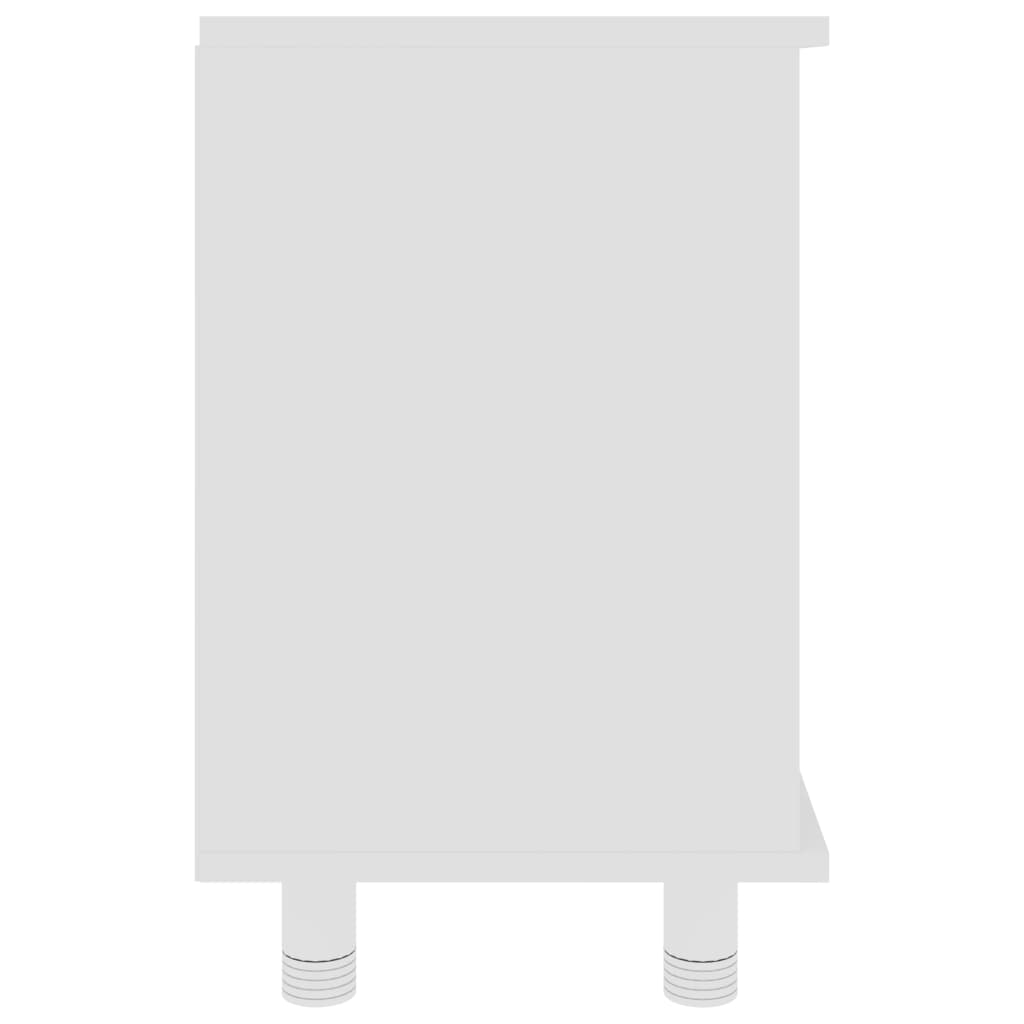 Armadio da Bagno Bianco 60x32x53,5 cm in Truciolato - homemem39