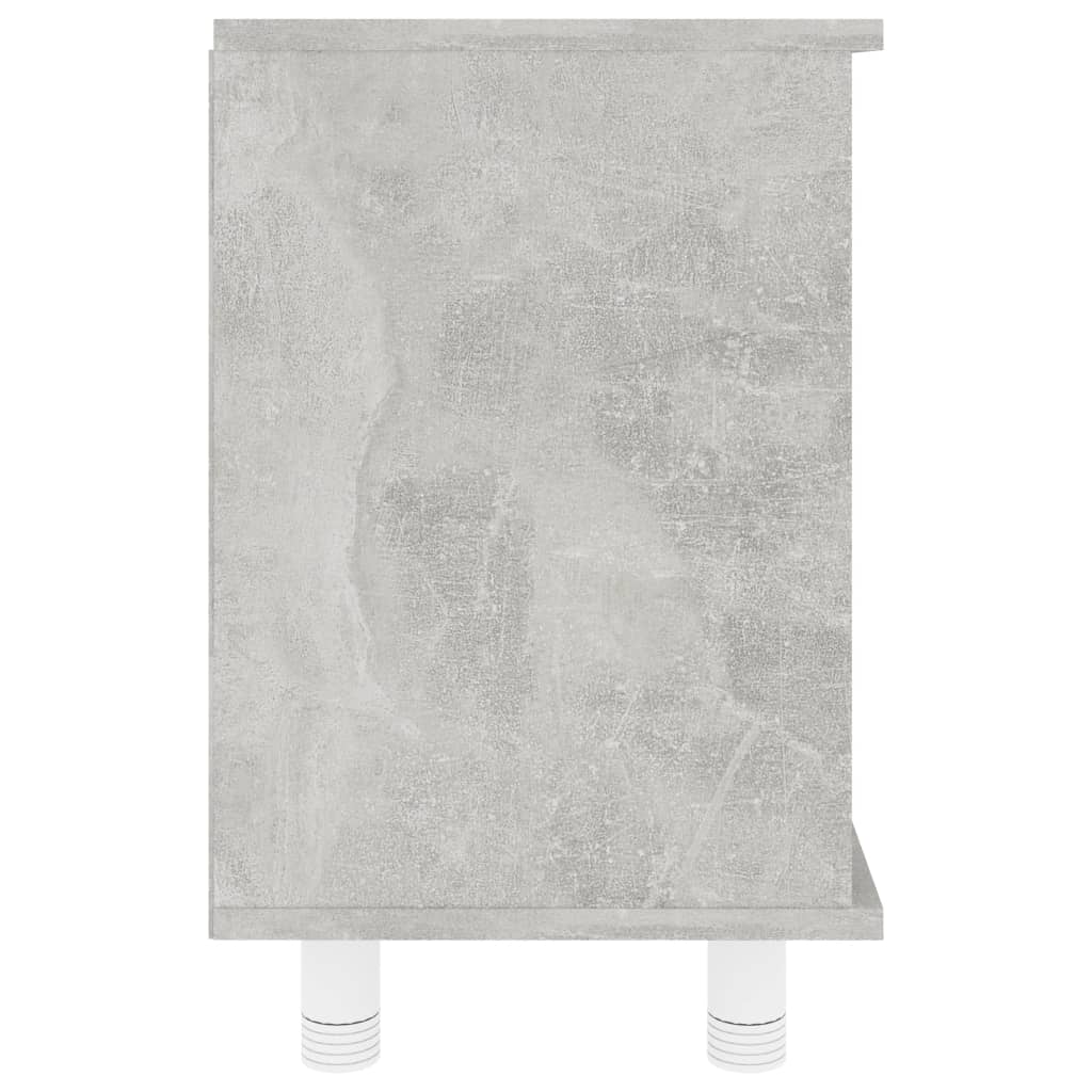 Armadio da Bagno Grigio Cemento 60x32x53,5 cm in Truciolato - homemem39