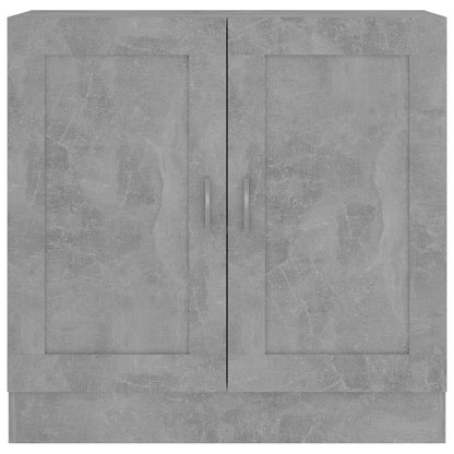 Libreria Grigio Cemento 82,5x30,5x80 cm in Truciolato - homemem39