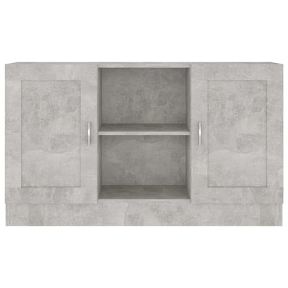 Credenza Grigio Cemento 120x30,5x70 cm in Truciolato - homemem39