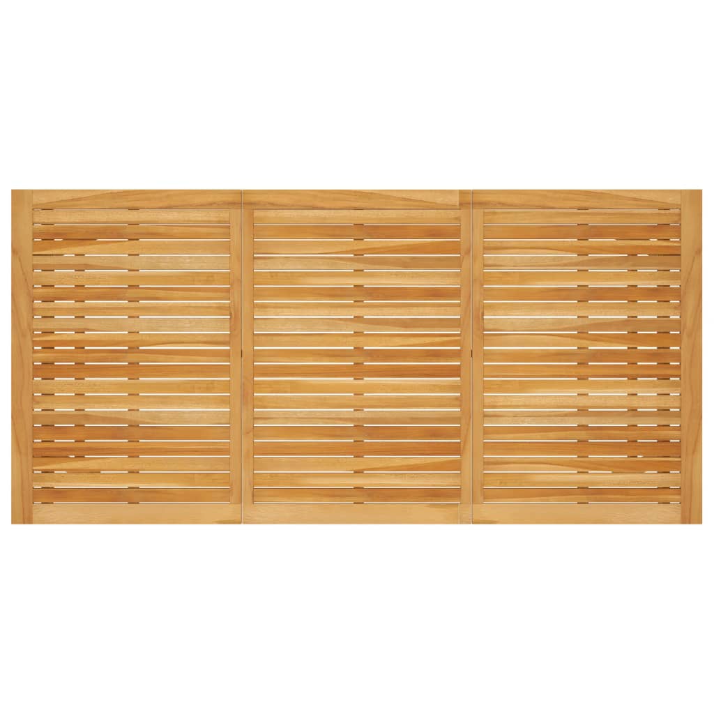 Tavolo da Pranzo da Giardino 206x100x74 cm in Massello Acacia - homemem39