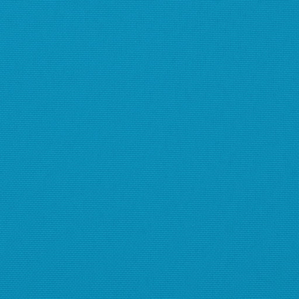Cuscini per Sedia 4 pz Blu 50x50x3 cm in Tessuto Oxford - homemem39