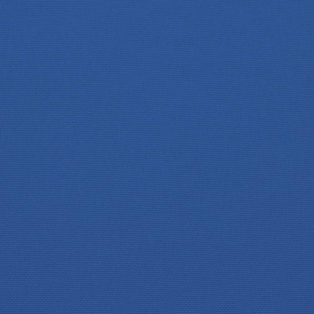 Cuscini per Sedia 4 pz Blu Reale 50x50x3 cm in Tessuto Oxford - homemem39