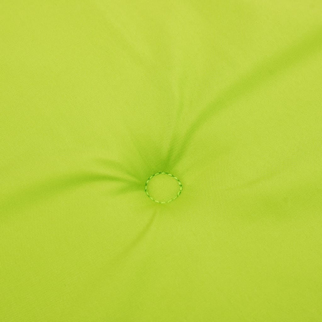 Cuscini per Sedia 6 pz Verde Brillante 50x50x3cm Tessuto Oxford - homemem39