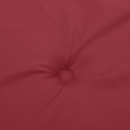 Cuscino per Panca Rosso Vino 100x50x3 cm in Tessuto Oxford - homemem39