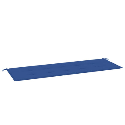 Cuscino per Panca Blu Reale 150x50x3 cm in Tessuto Oxford - homemem39