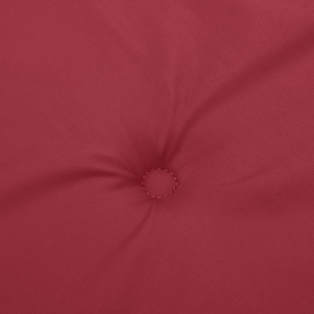 Cuscino per Panca Rosso Vino 180x50x3 cm in Tessuto Oxford - homemem39