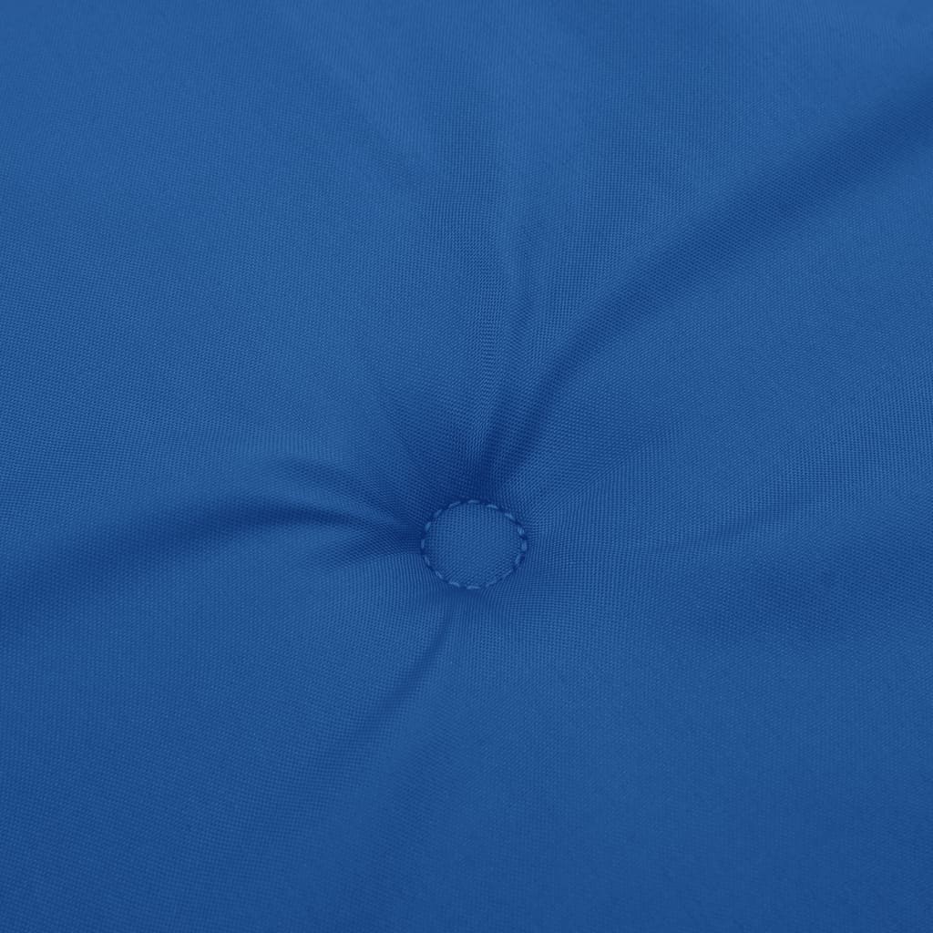 Cuscini per Sedie 2 pz Blu Reale 120x50x3 cm in Tessuto - homemem39