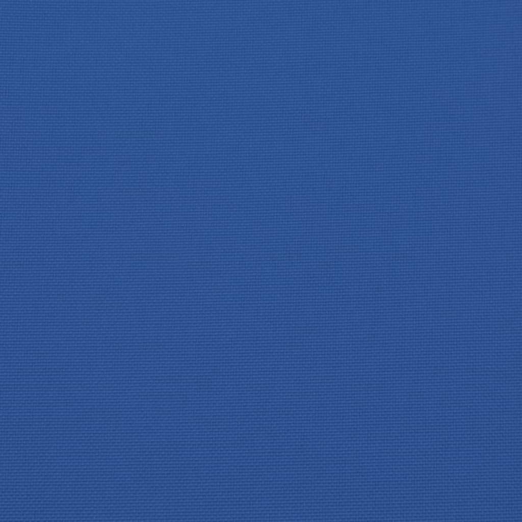 Cuscini per Sedia 4 pz Blu Reale 100x50x3 cm in Tessuto Oxford - homemem39