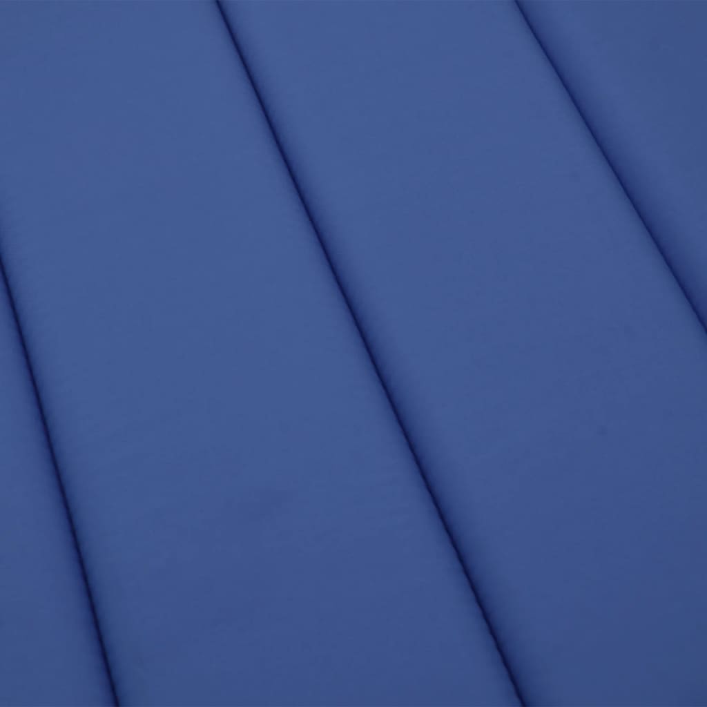 Cuscino per Lettino Blu Reale 200x70x3 cm in Tessuto Oxford - homemem39