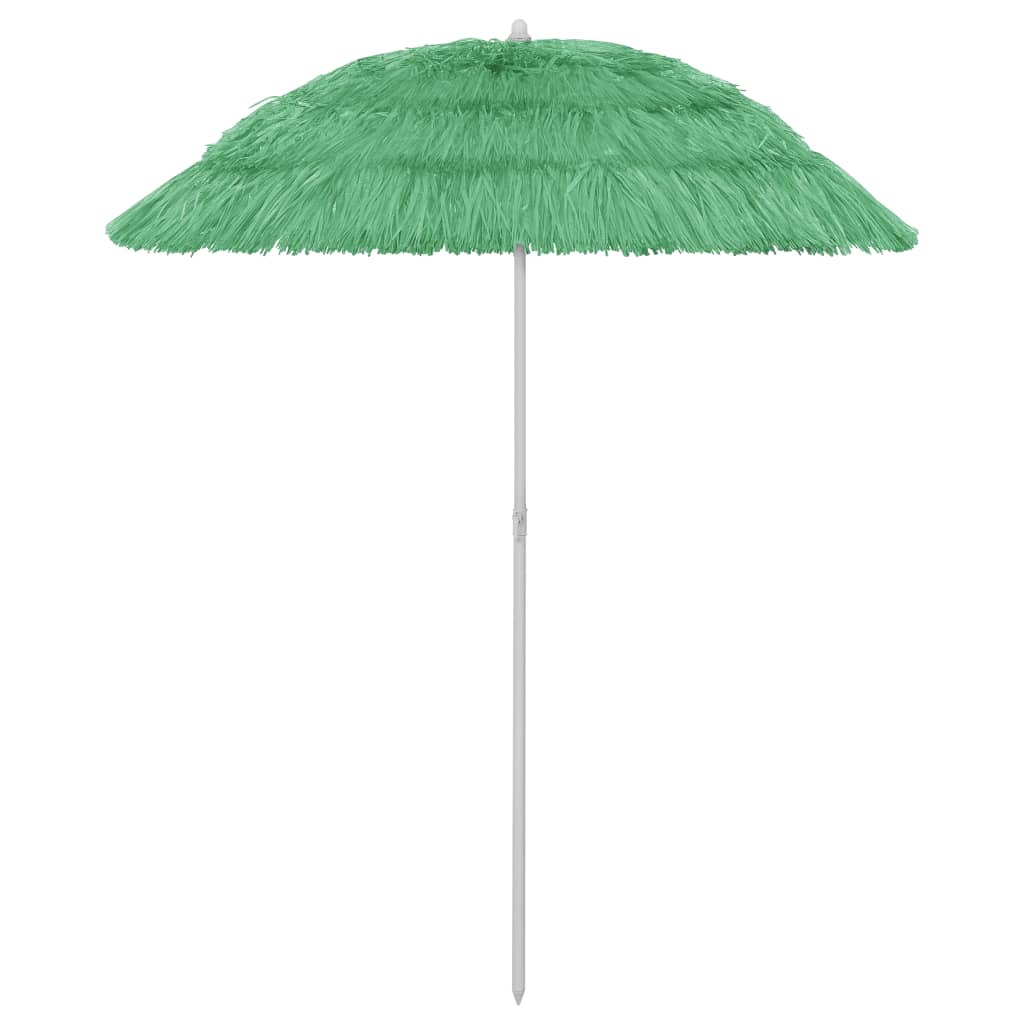 Ombrellone da Spiaggia Hawaii Verde 180 cm - homemem39