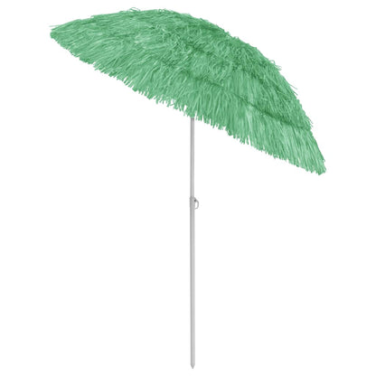 Ombrellone da Spiaggia Hawaii Verde 180 cm - homemem39