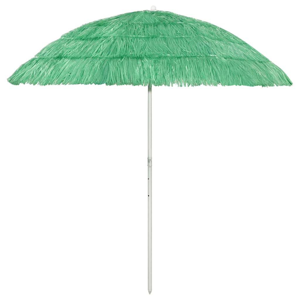 Ombrellone da Spiaggia Hawaii Verde 240 cm - homemem39