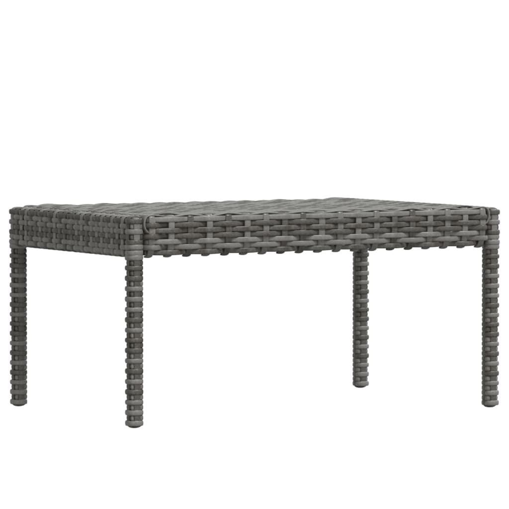 Set Divani da Giardino 6 pz con Cuscini in Polyrattan Grigio - homemem39