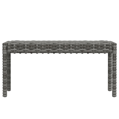 Set Divani da Giardino 6 pz con Cuscini in Polyrattan Grigio - homemem39