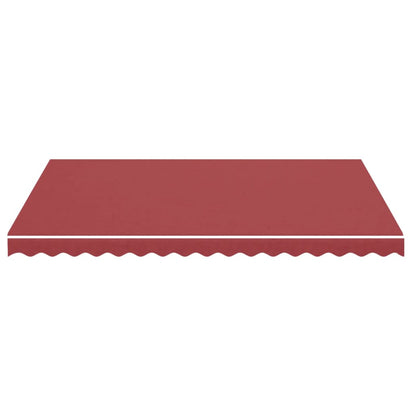 Tessuto di Ricambio per Tenda da Sole Rosso Borgogna 4x3 m - homemem39