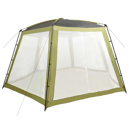 Tenda per Piscina in Tessuto 590x520x250 cm Verde - homemem39