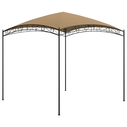 Gazebo 3x3x2,65 m Grigio Talpa 180 g/m² - homemem39