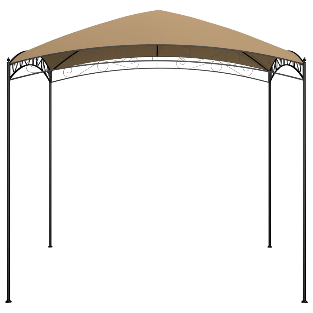 Gazebo 3x3x2,65 m Grigio Talpa 180 g/m² - homemem39