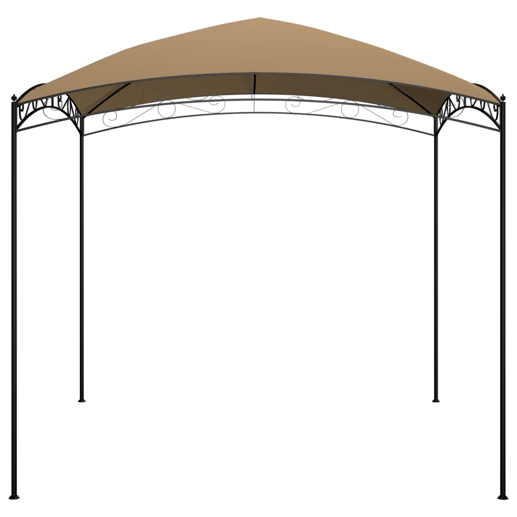 Gazebo 3x3x2,65 m Grigio Talpa 180 g/m² - homemem39