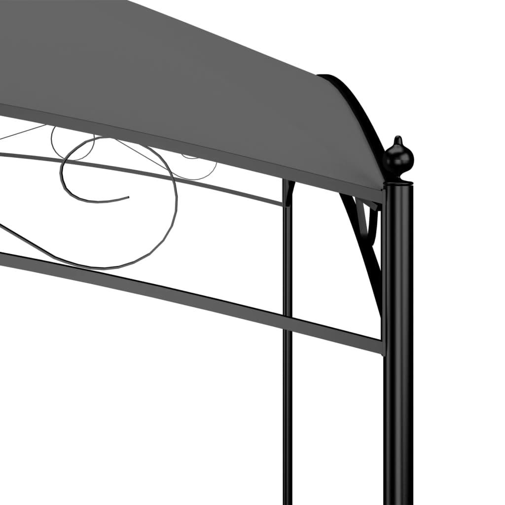 Gazebo 3x3x2,65 m Antracite 180 g/m² - homemem39