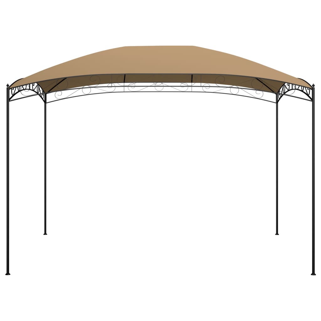 Gazebo 3x4x2,65 m Grigio Talpa 180 g/m² - homemem39