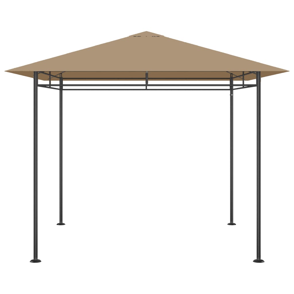 Gazebo 3x3x2,7 m Grigio Talpa 180 g/m² - homemem39