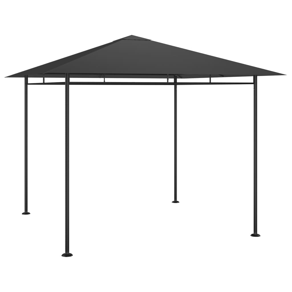 Gazebo 3x3x2,7 m Antracite 180 g/m² - homemem39