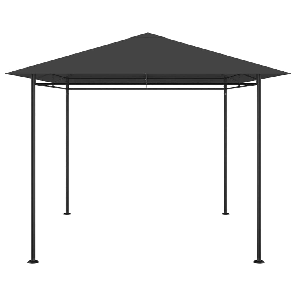 Gazebo 4x3x2,7 m Antracite 180 g/m² - homemem39