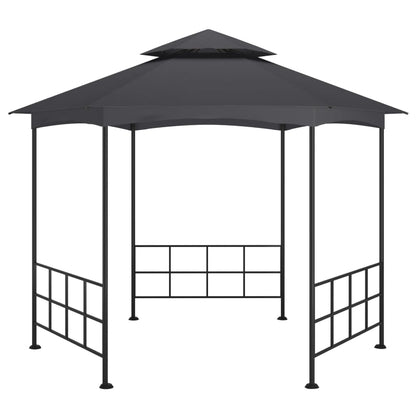 Gazebo con Pareti Laterali 3,1x2,7 m Antracite - homemem39