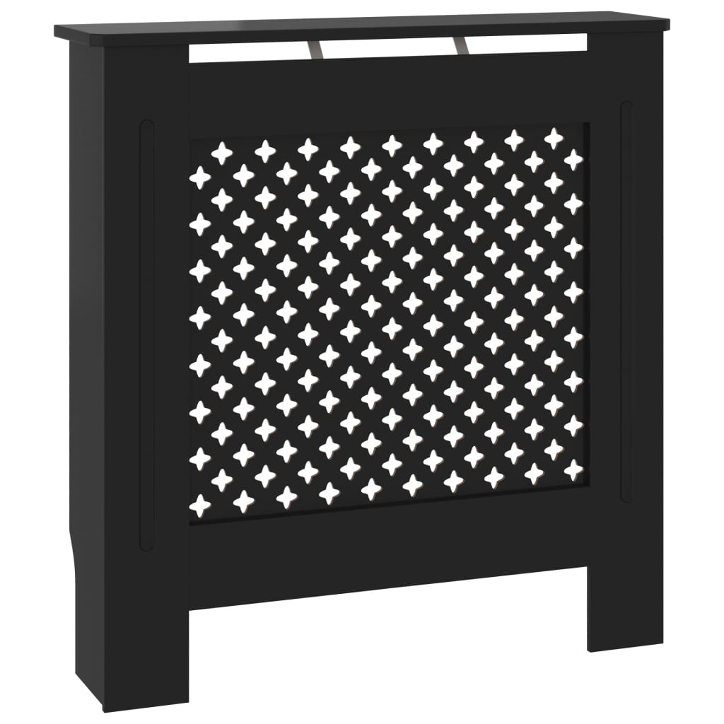 Copertura per Radiatore Nera in MDF 78 cm - homemem39