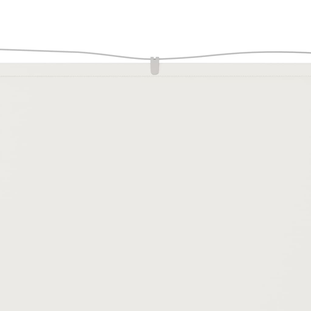 Paravento Verticale Bianco 60x360 cm Tessuto Oxford - homemem39