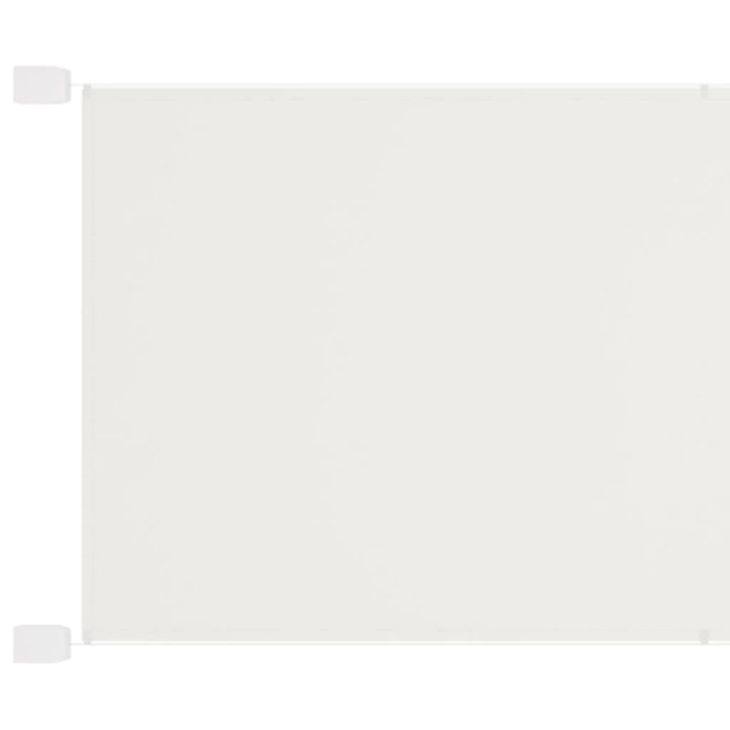 Paravento Verticale Bianco 140x600 cm Tessuto Oxford - homemem39