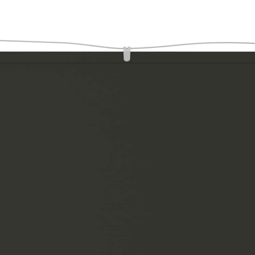 Paravento Verticale Antracite 60x270 cm in Tessuto Oxford - homemem39