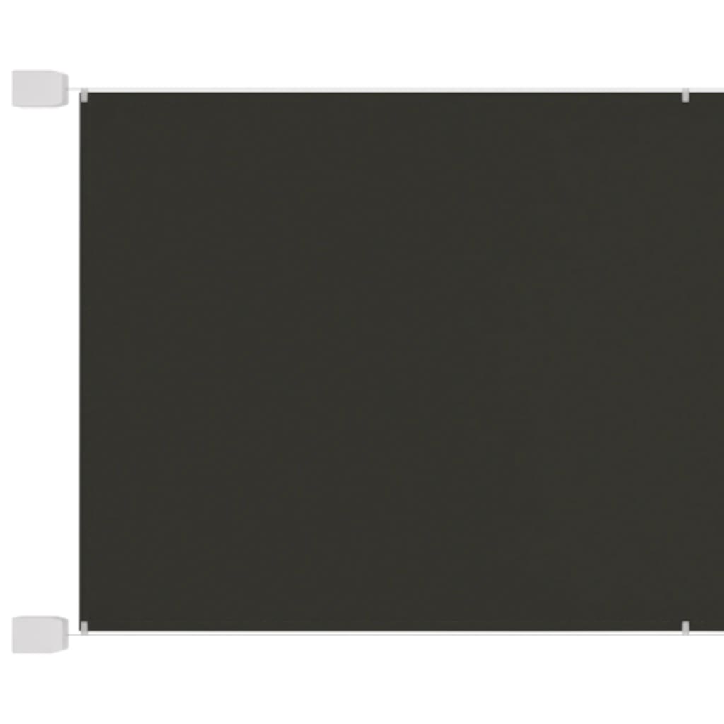 Paravento Verticale Antracite 100x600 cm in Tessuto Oxford - homemem39