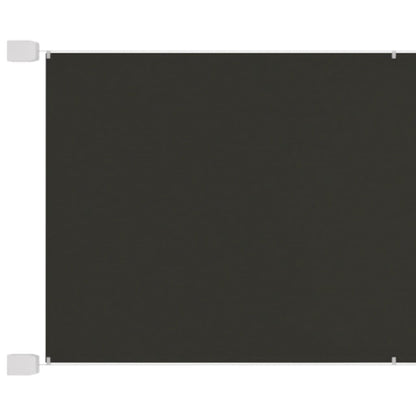 Paravento Verticale Antracite 140x600 cm Tessuto Oxford - homemem39