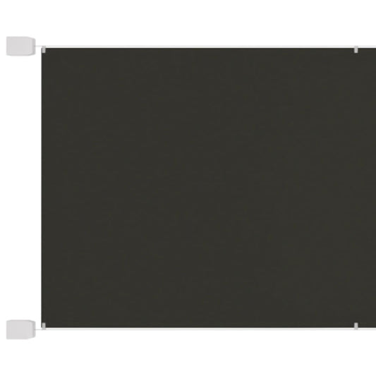 Paravento Verticale Antracite 180x600 cm Tessuto Oxford - homemem39