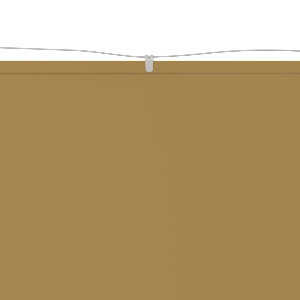 Paravento Verticale Beige 60x600 cm in Tessuto Oxford - homemem39