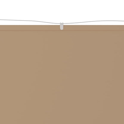 Paravento Verticale Tortora 60x600 cm in Tessuto Oxford - homemem39