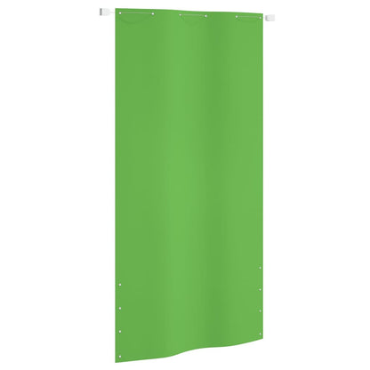 Paravento per Balcone Verde Chiaro 120x240 cm in Tessuto Oxford - homemem39